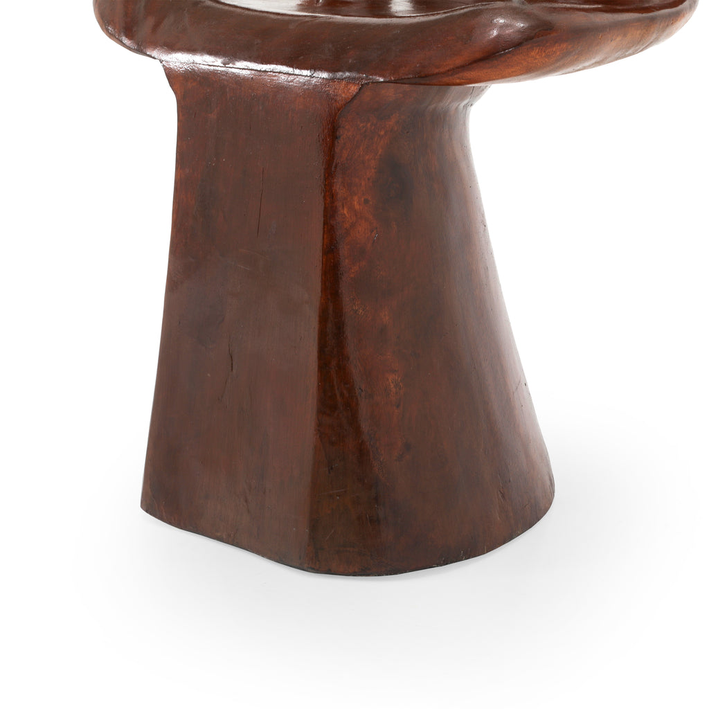 Dark Wood Hand Chair