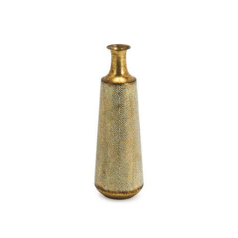 Gold / White Bottle Vase (A+D)