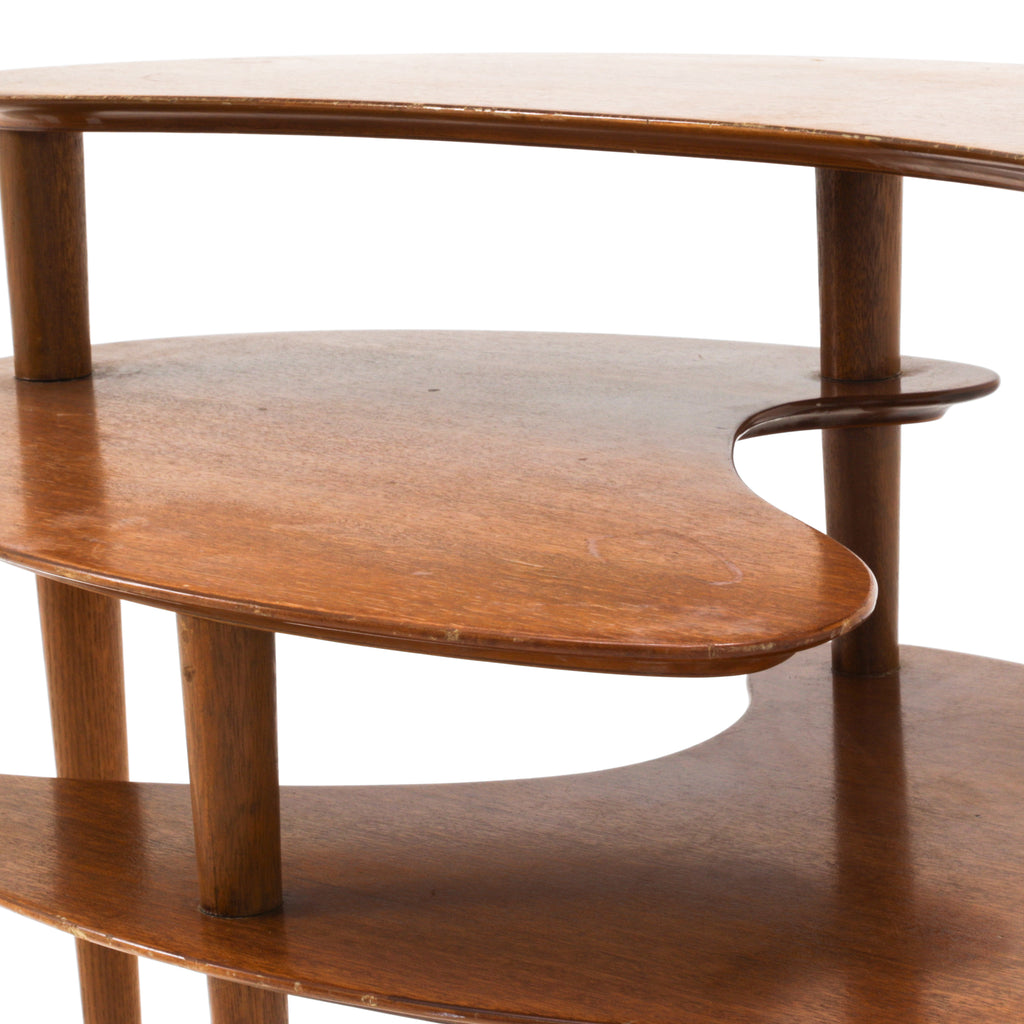 3 Tier Wood Coffee Table