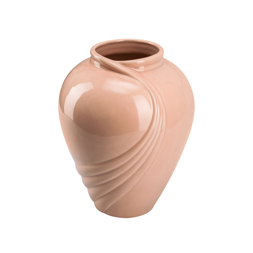 Peach Ceramic Vase (A+D)