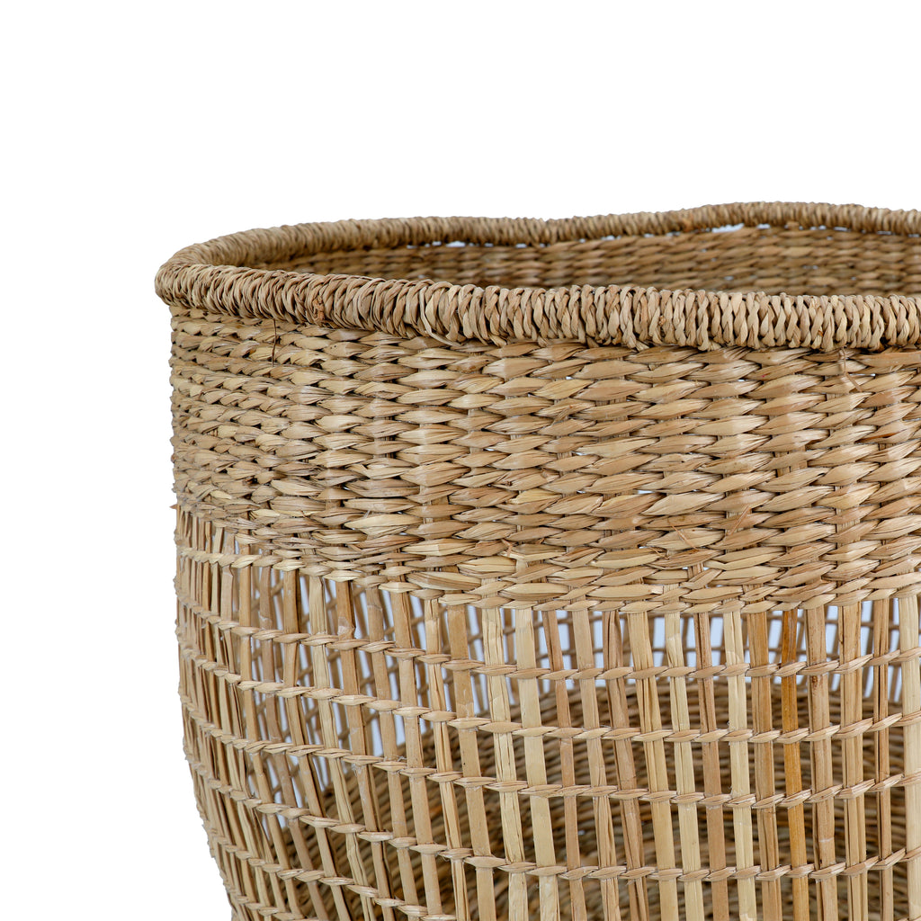 Wicker Woven Basket - Medium