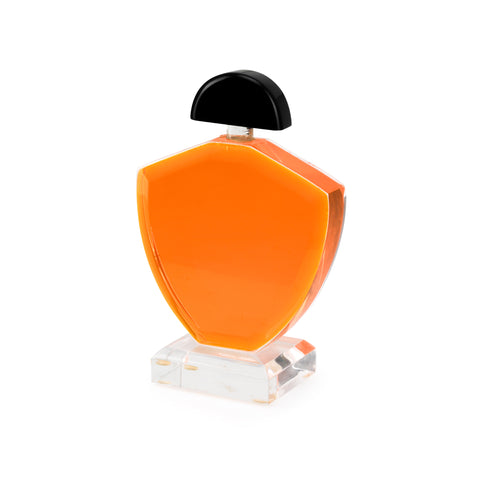 Acrylic Sculpture Orange and Black