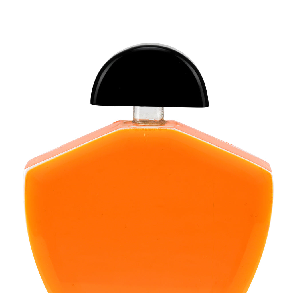 Acrylic Sculpture Orange and Black
