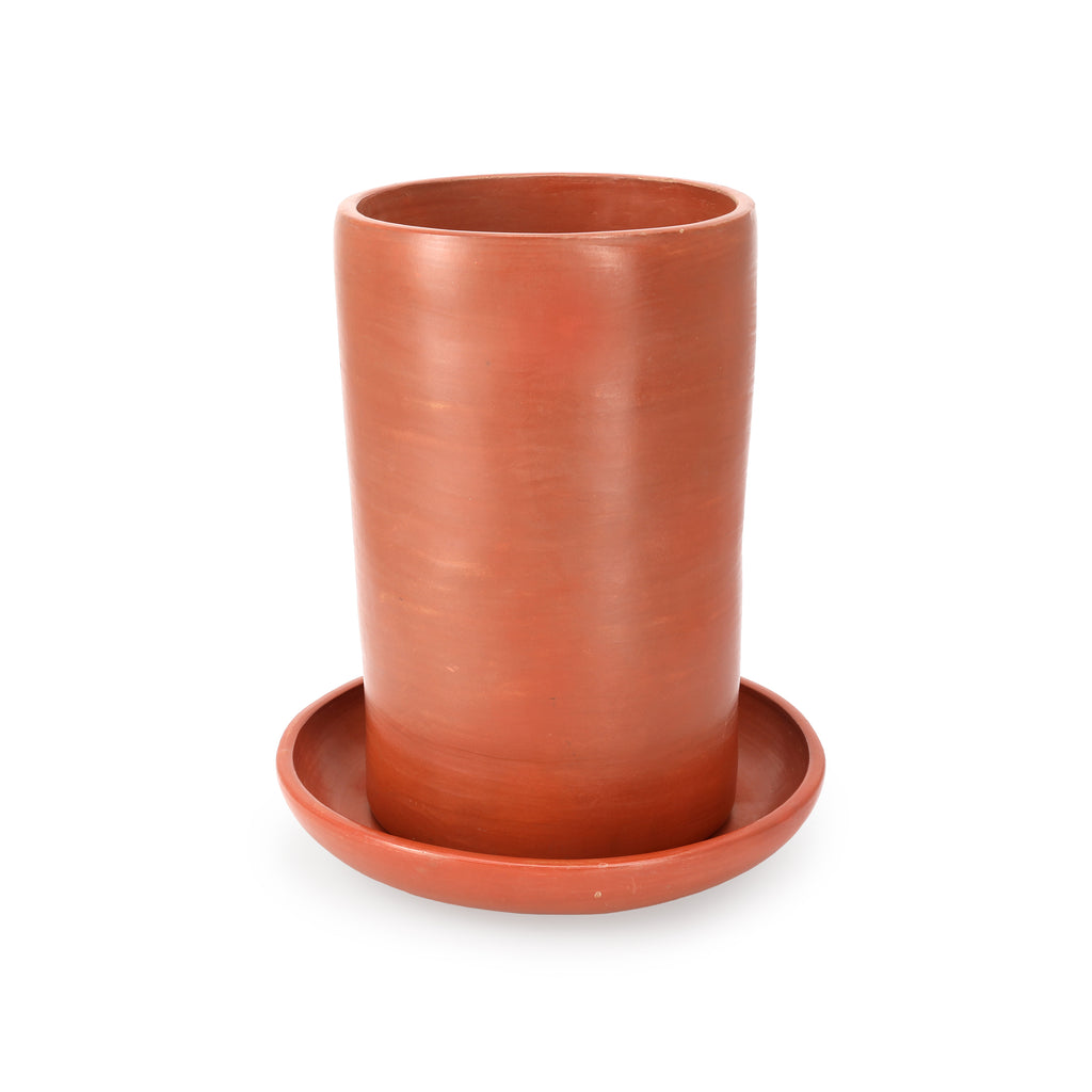 Terracotta Planter & Base