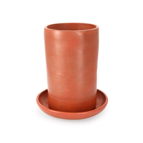 Terracotta Planter & Base