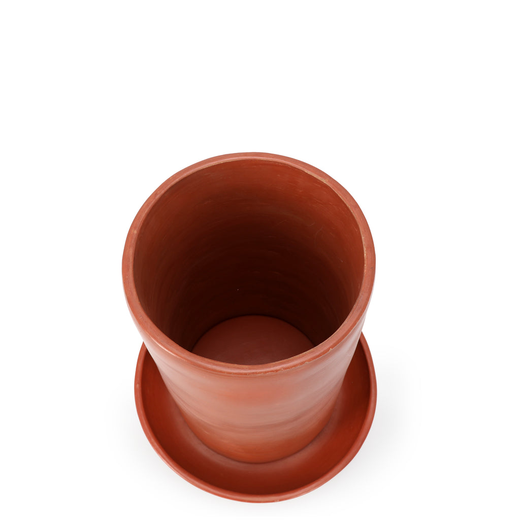 Terracotta Planter & Base