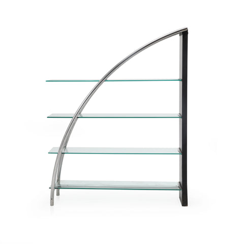 Bookcase Arches with Glass Shelves - Left