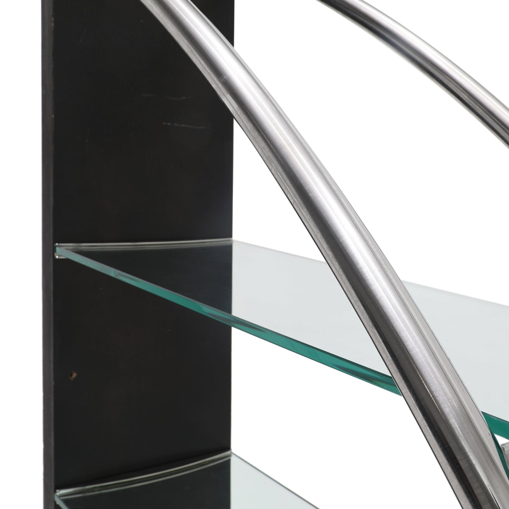 Bookcase Arches with Glass Shelves - Right