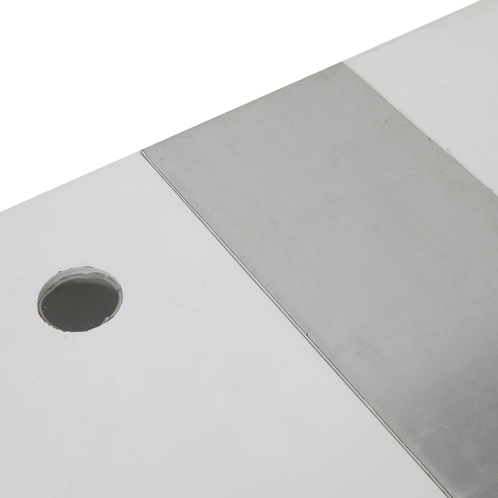 Glossy White Office Desk