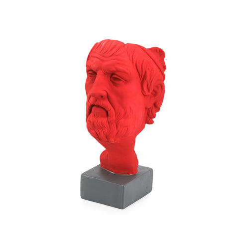 Red Galileo Bust