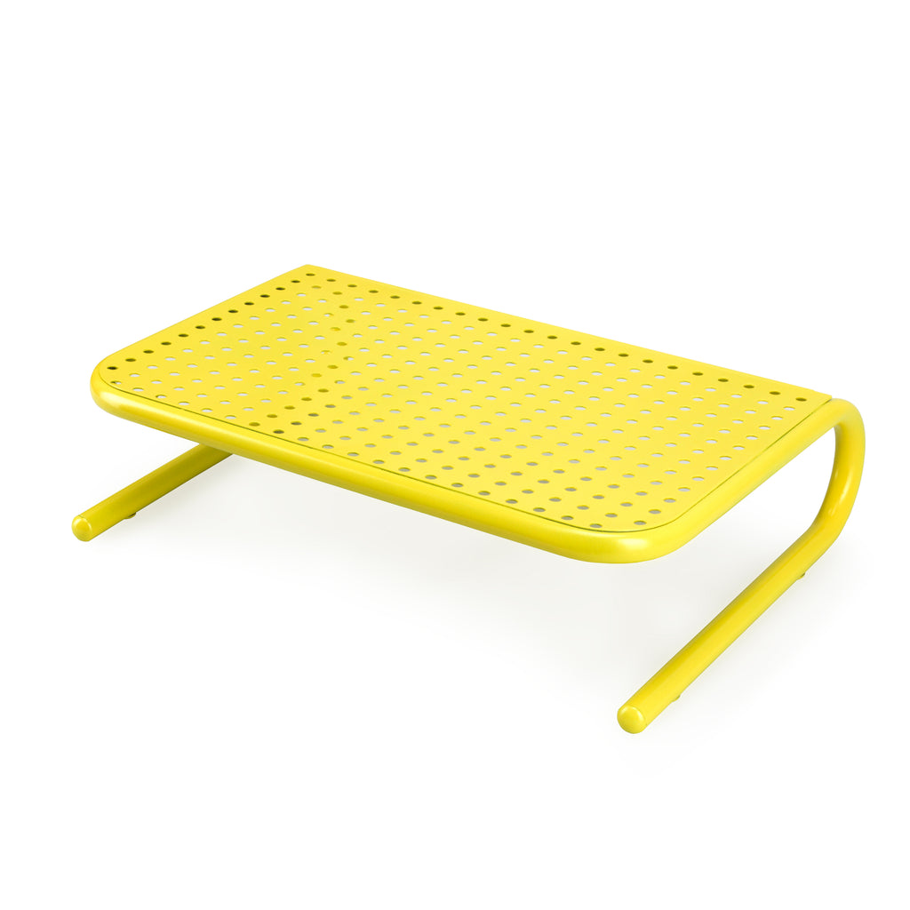 Yellow Metal Laptop Stand