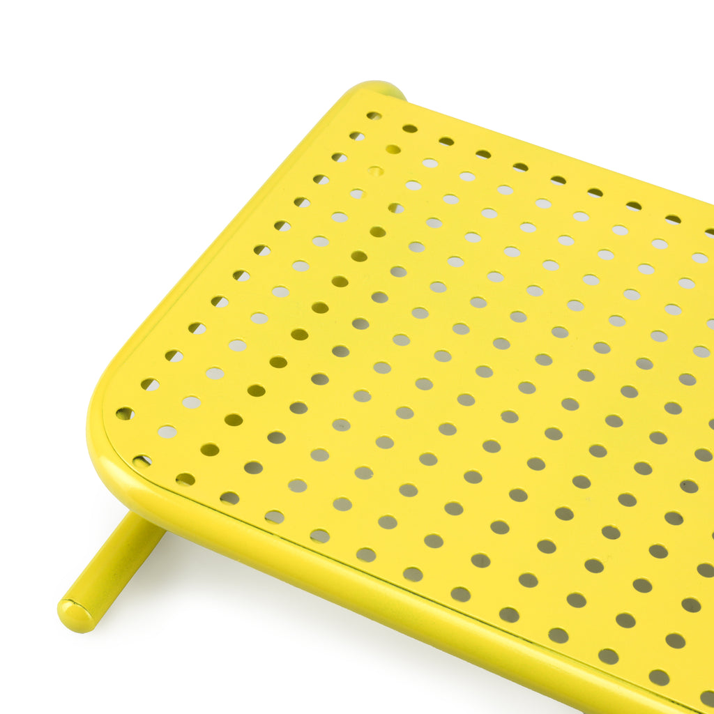 Yellow Metal Laptop Stand