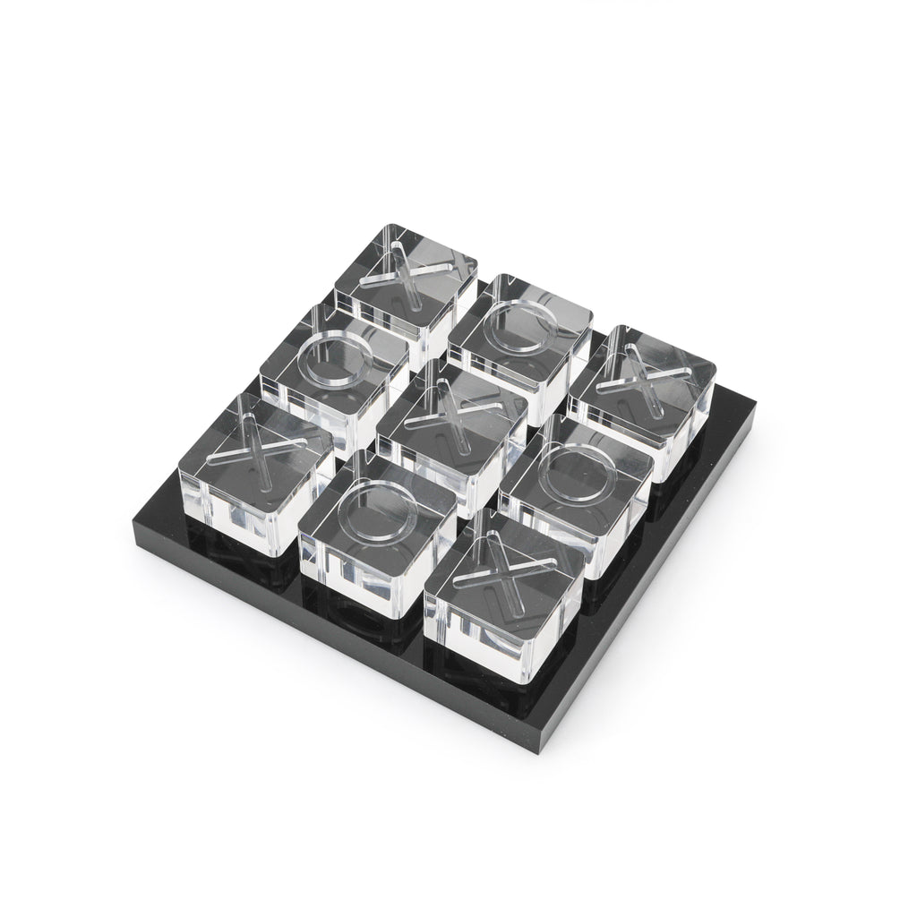 Lucite Tic Tac Toe Set (A+D)