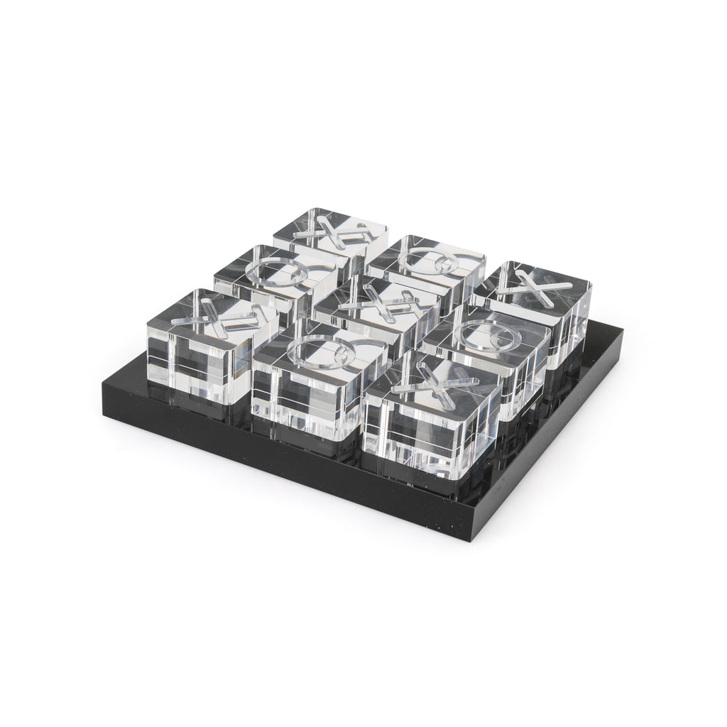 Lucite Tic Tac Toe Set (A+D)