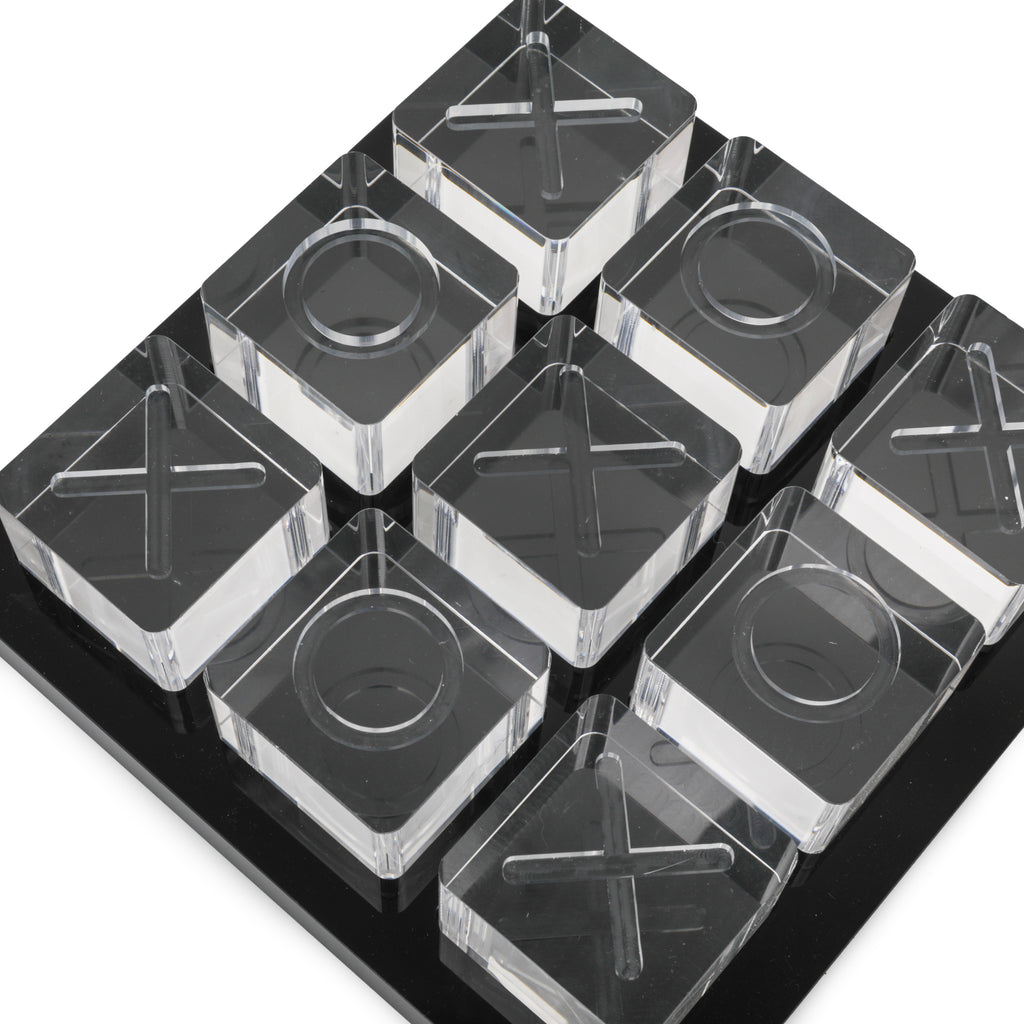 Lucite Tic Tac Toe Set (A+D)