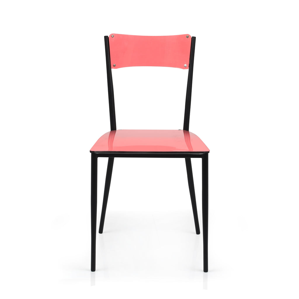 Pink & Black Dinette Chair