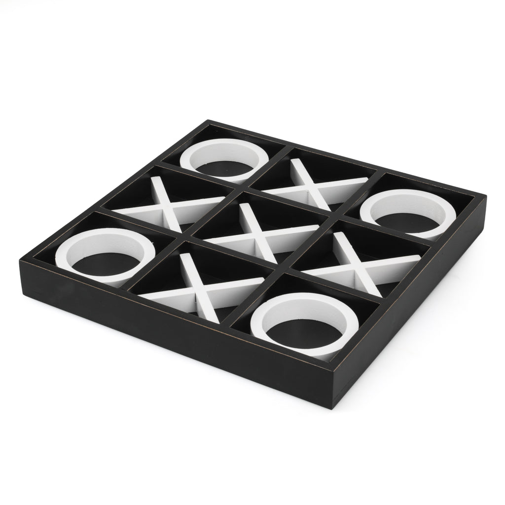Wooden Tic Tac Toe Set (A+D)
