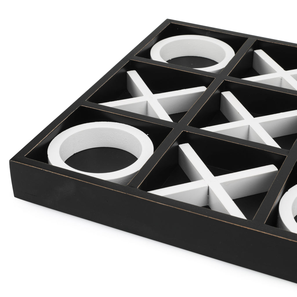 Wooden Tic Tac Toe Set (A+D)