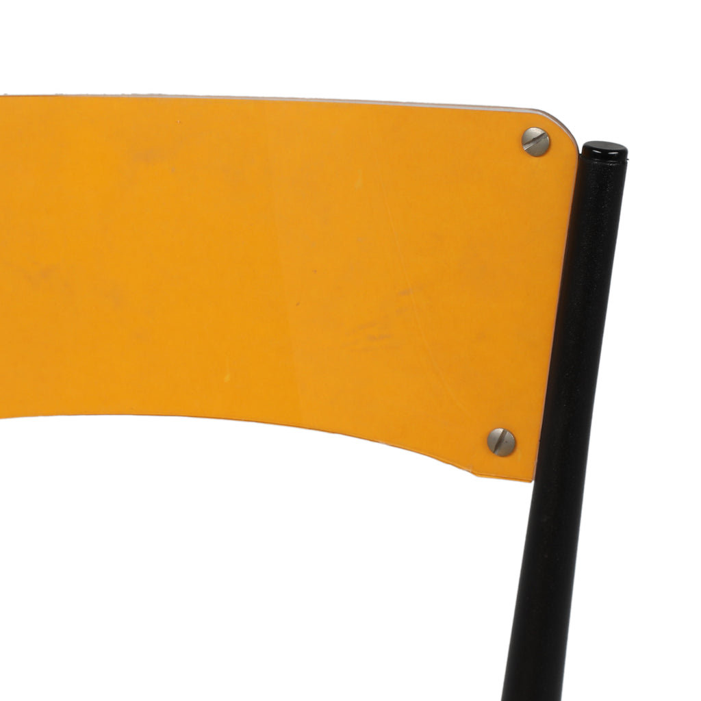 Yellow & Black Dinette Chair