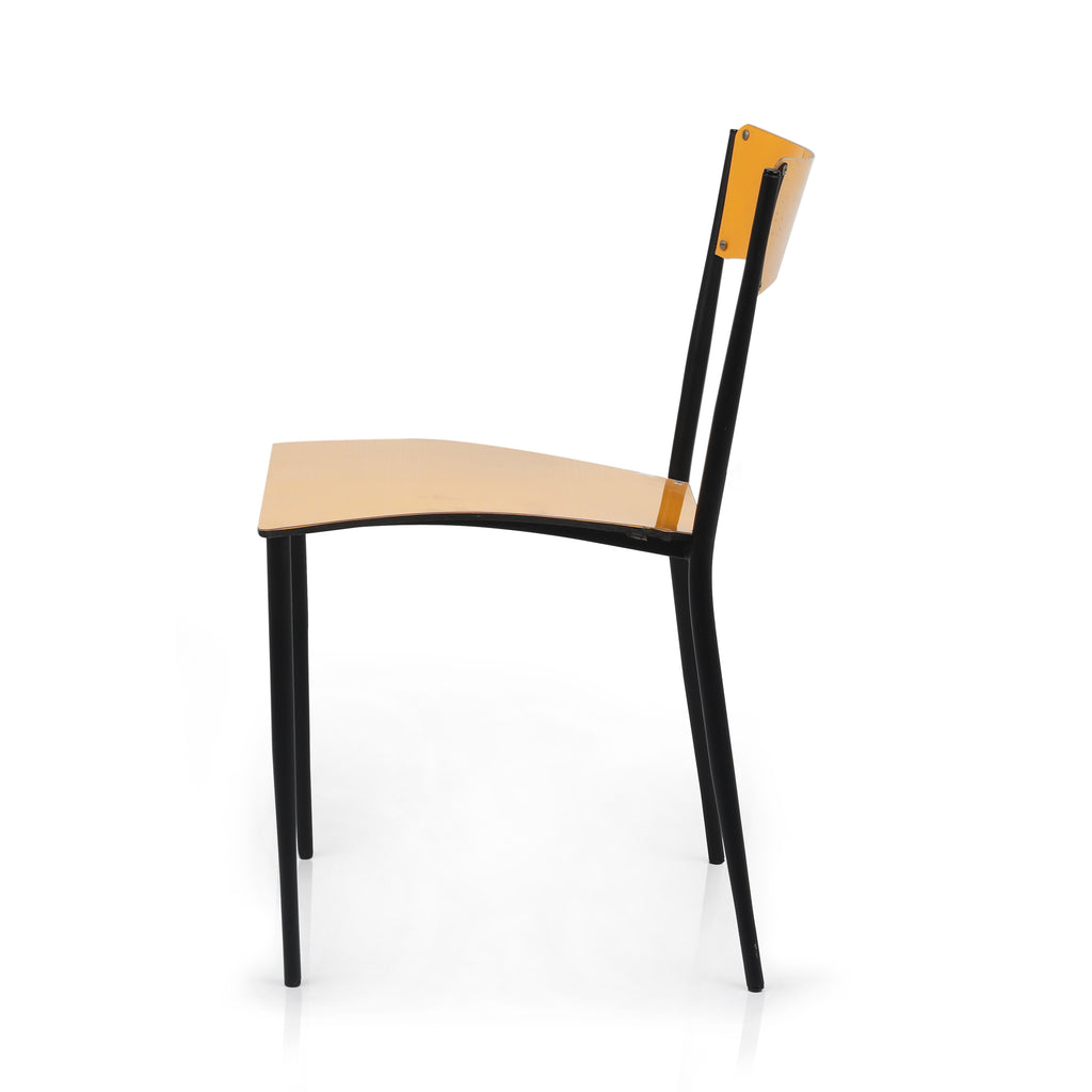 Yellow & Black Dinette Chair
