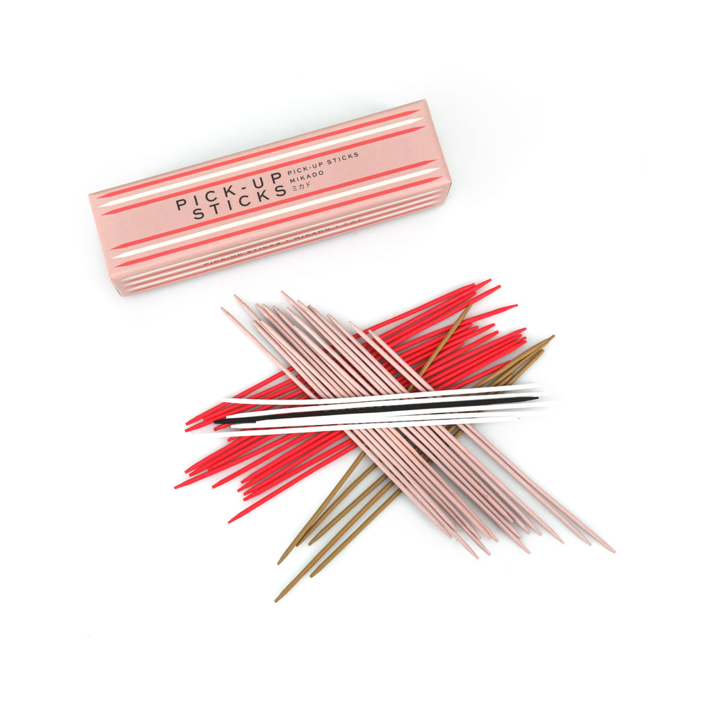 Pink Pick-Up Sticks Game w/ Box (A+D)