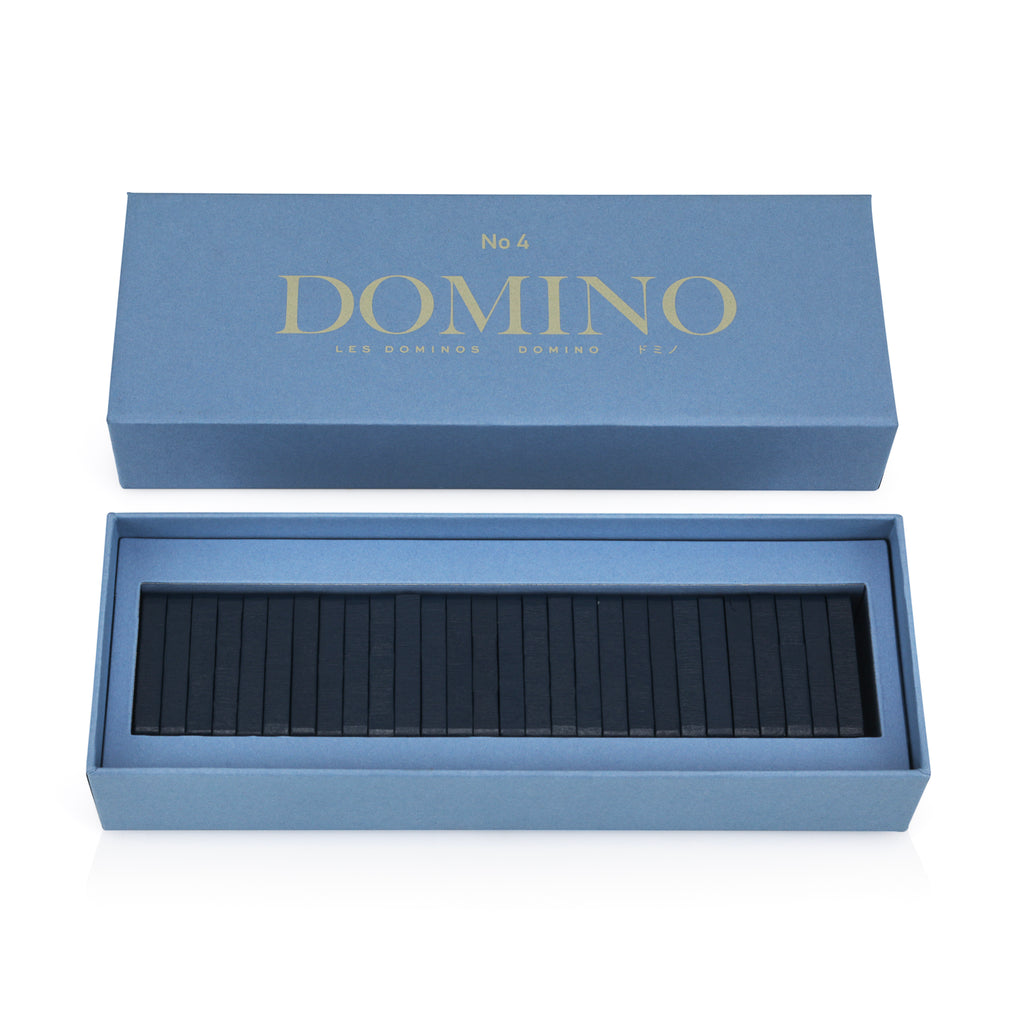 Blue Dominoes Set w/ Box (A+D)