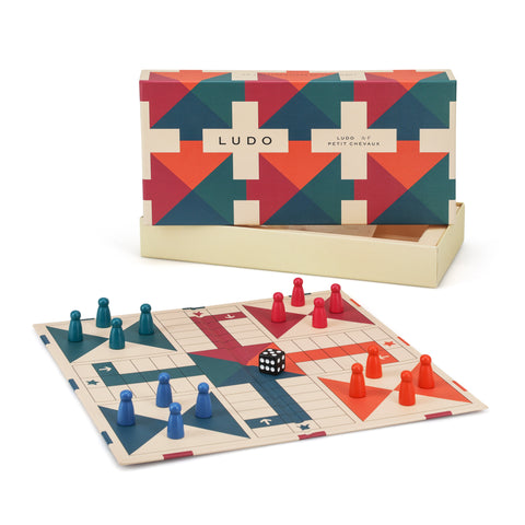 Multicolor Ludo / Parcheesi Box Set (A+D)