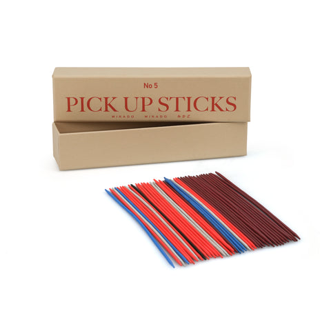 Tan Pick-Up Sticks Game w/ Box (A+D)