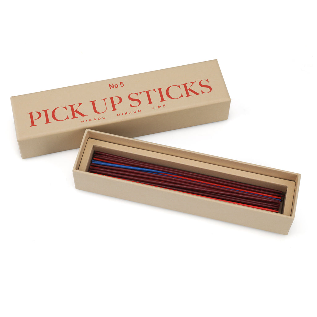 Tan Pick-Up Sticks Game w/ Box (A+D)