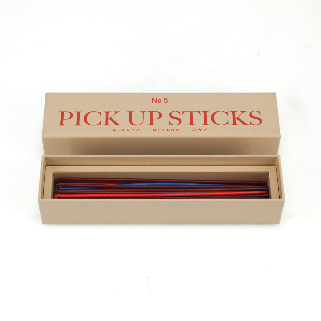 Tan Pick-Up Sticks Game w/ Box (A+D)
