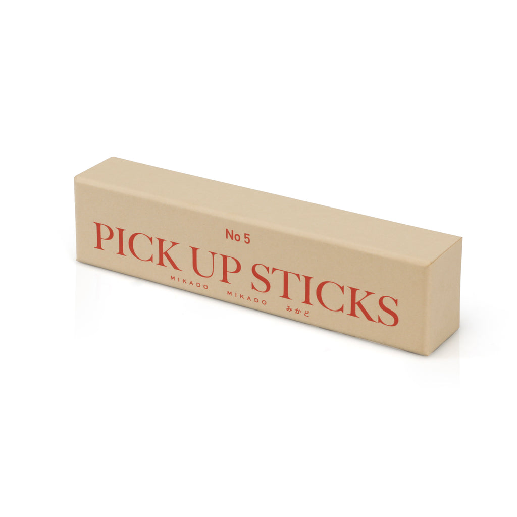 Tan Pick-Up Sticks Game w/ Box (A+D)