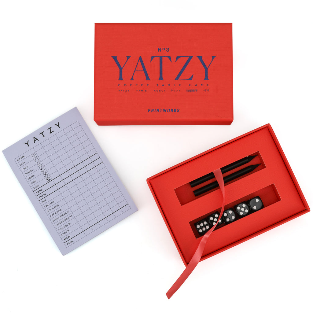 Red Yatzy Game w/ Box (A+D)
