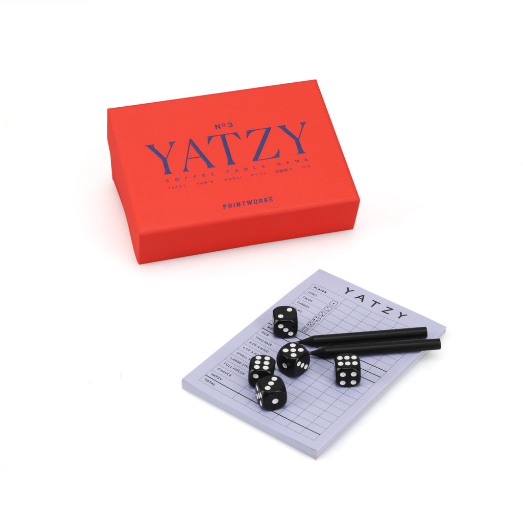 Red Yatzy Game w/ Box (A+D)