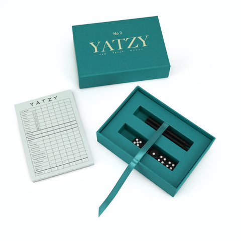 Teal Yatzy Game w/ Box (A+D)