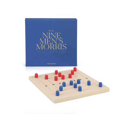 Nine Men's Morris Game w/ Box (A+D)