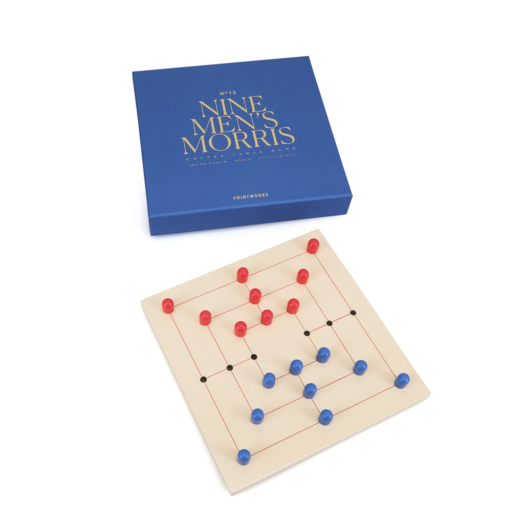 Nine Men's Morris Game w/ Box (A+D)