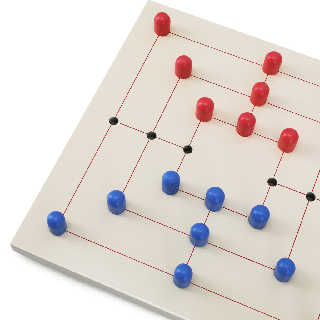 Nine Men's Morris Game w/ Box (A+D)