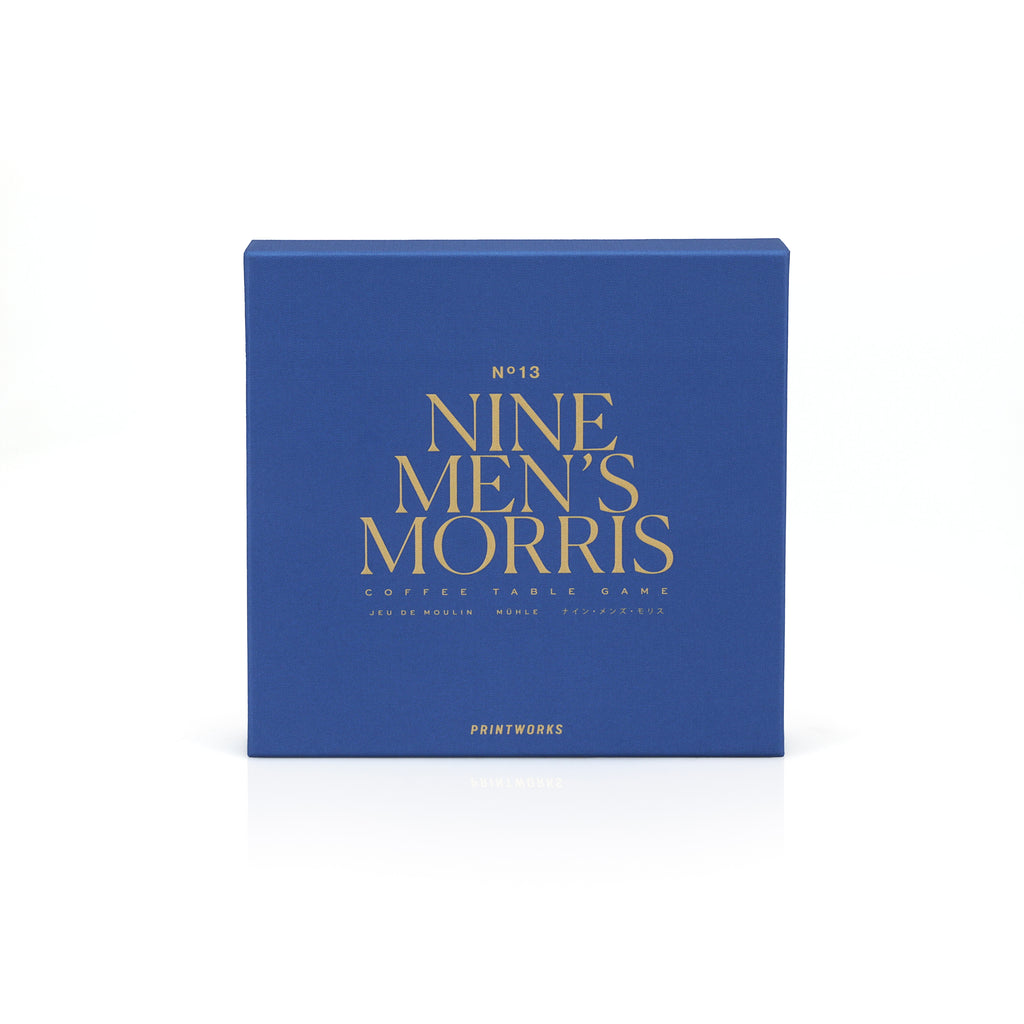 Nine Men's Morris Game w/ Box (A+D)