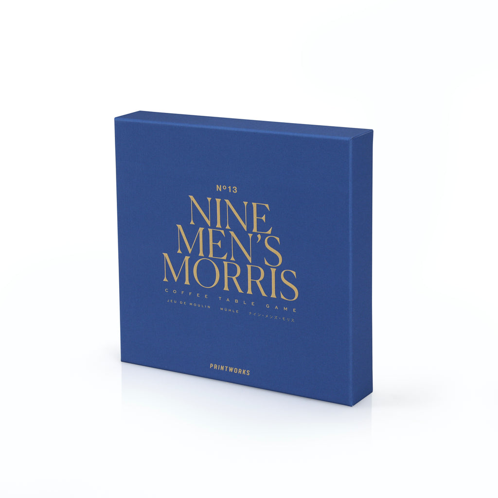 Nine Men's Morris Game w/ Box (A+D)