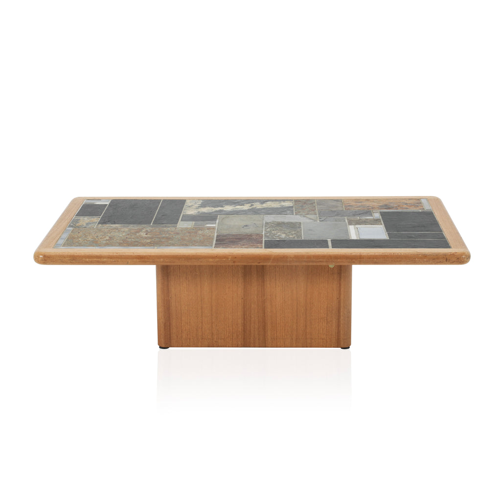 Wood / Tile Coffee Table