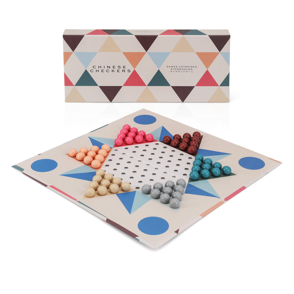 Colorful Chinese Checkers Box Set (A+D)
