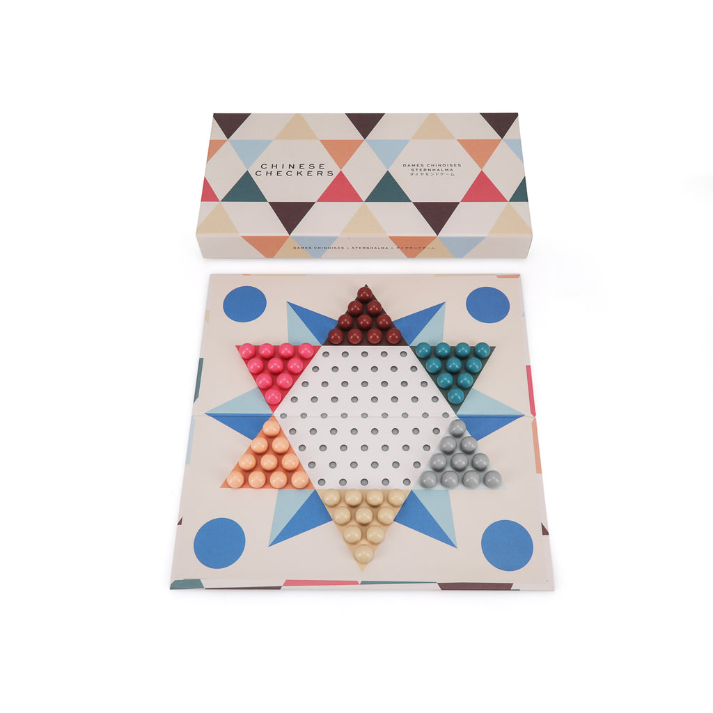 Colorful Chinese Checkers Box Set (A+D)