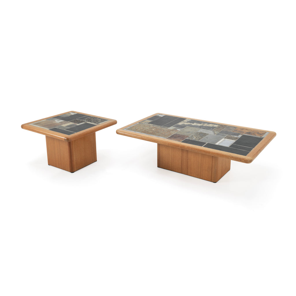 Wood / Tile Coffee Table