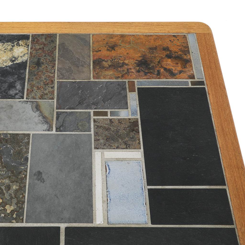 Wood / Tile Coffee Table