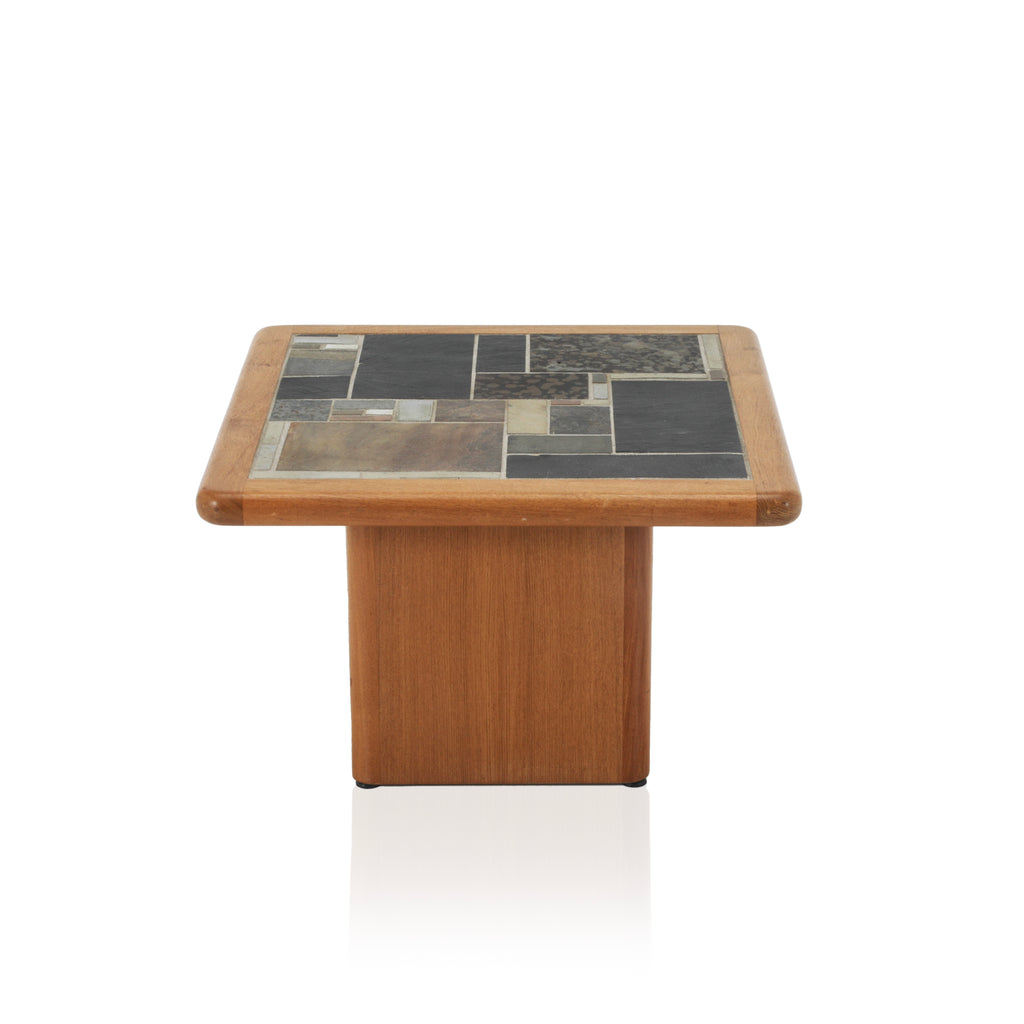 Wood / Tile Side Table