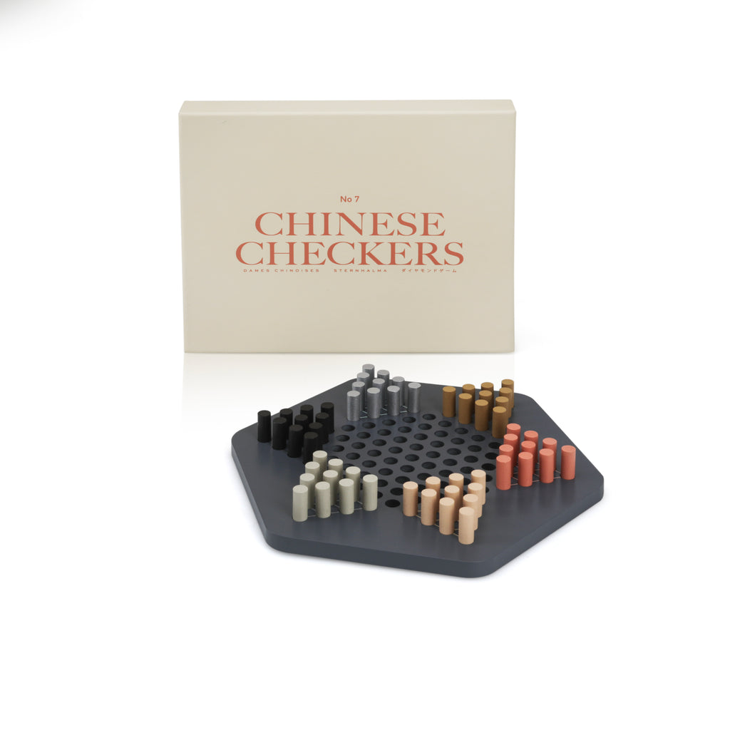 Tan Chinese Checkers Box Set (A+D)