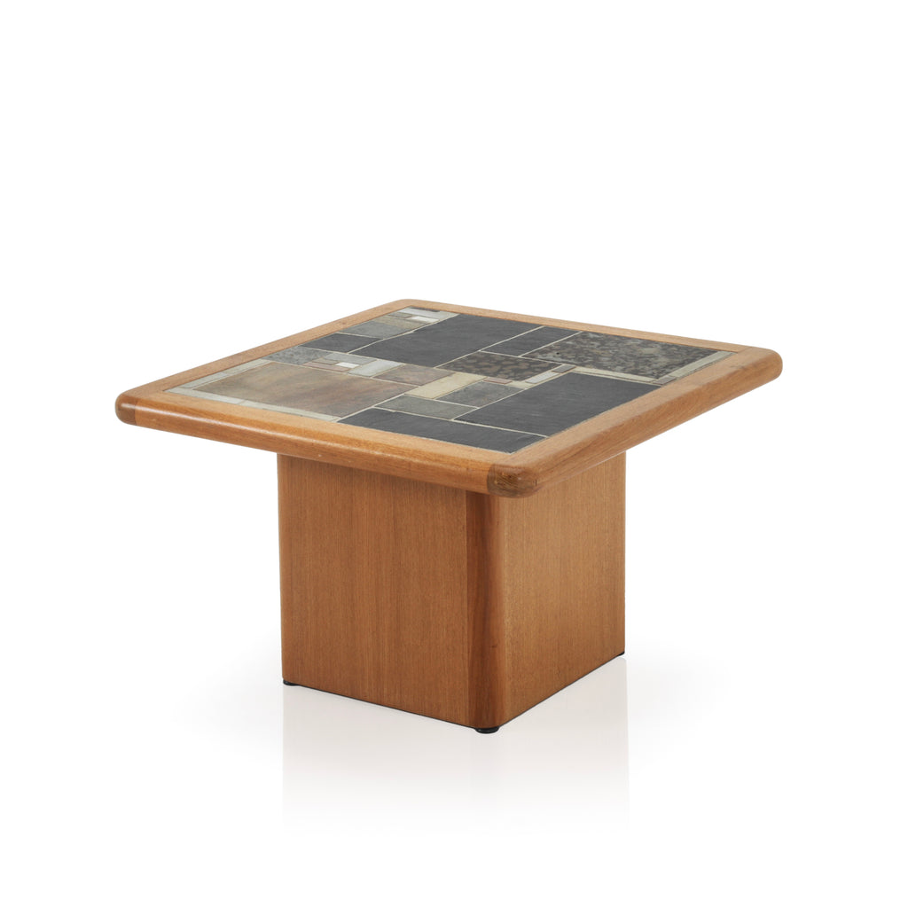 Wood / Tile Side Table