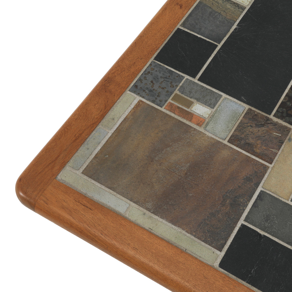 Wood / Tile Side Table