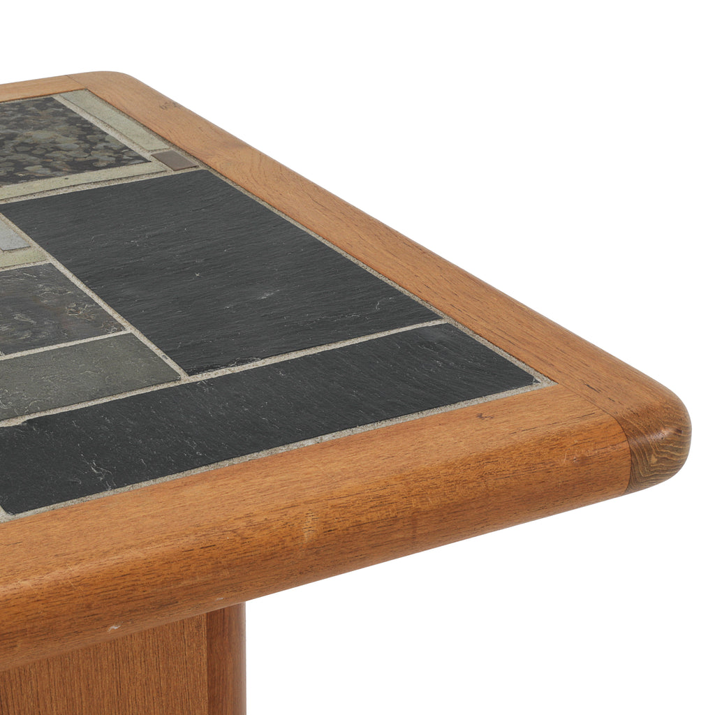 Wood / Tile Side Table