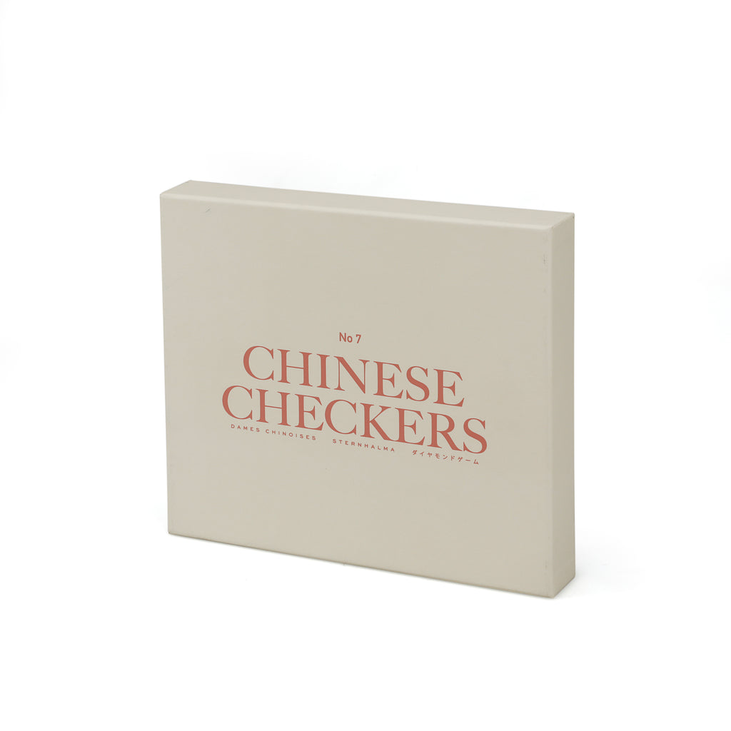 Tan Chinese Checkers Box Set (A+D)